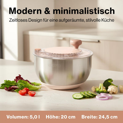 Salatschleuder Edelstahl – 1