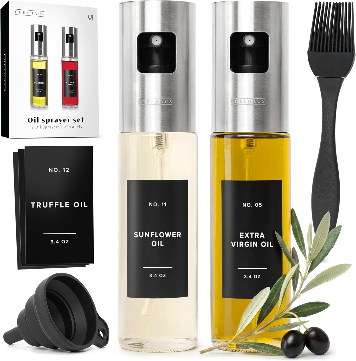 EDELHAUS Oil Sprayer Set of 2